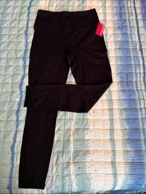 NWT: SPANX Black High-Rise Sculpting Leggings
